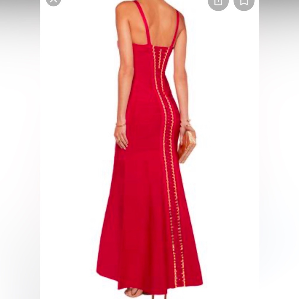 Herve Leger Annalise evening gown prom $2700 worn once! L